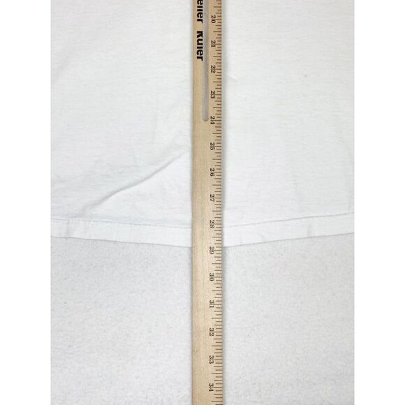 Vintage 1989 Rolling Stones T-Shirt White XL Destroyed Staff Concert Day On The - Picture 10 of 10